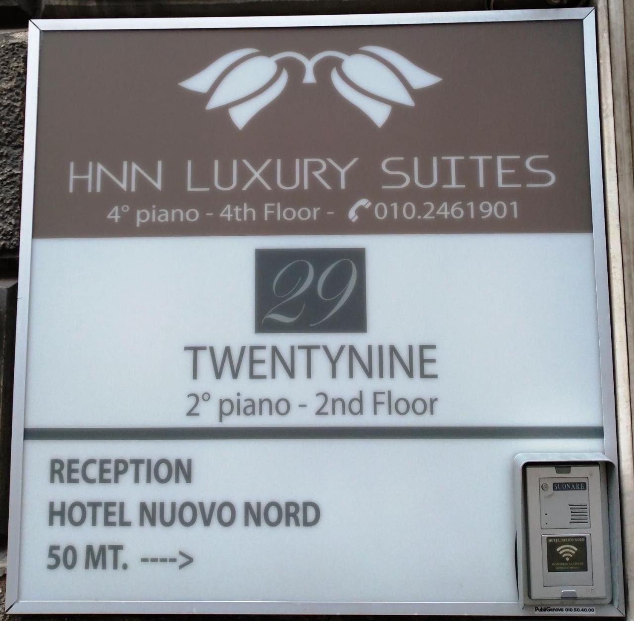 Hotel Twenty Nine Genua Exteriör bild